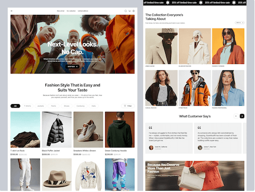 Professional Shopify store built by Dubicode