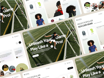 Shopify store design showcase